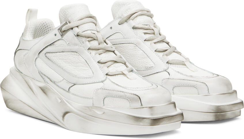 1017 ALYX 9SM White Mono Hiking Sneakers - Picture 2