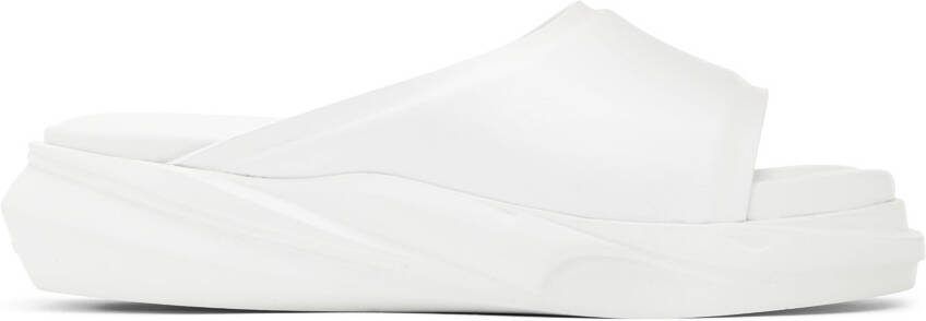 1017 ALYX 9SM White Mono Slides - Picture 5