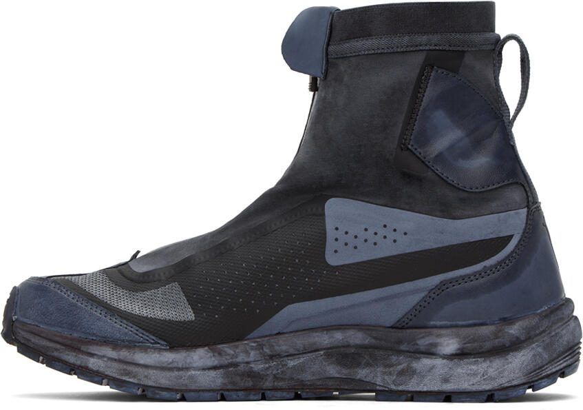 11 by Boris Bidjan Saberi Black Salomon Edition Bamba 2 High Sneakers - Picture 3