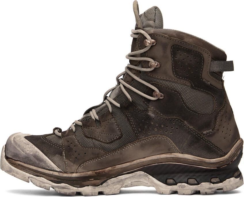 11 by Boris Bidjan Saberi Brown  Gray Salomon Edition Boot2 GTX Boots - Picture 2