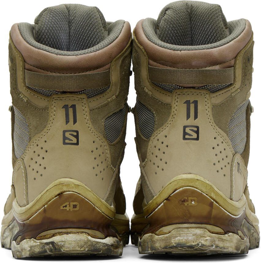11 by Boris Bidjan Saberi Green Salomon Edition 2 GTX Boots - Picture 5