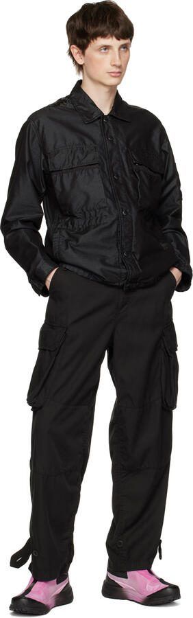 11 by Boris Bidjan Saberi Pink Salomon Edition Bamba 2 High Sneakers - Picture 4