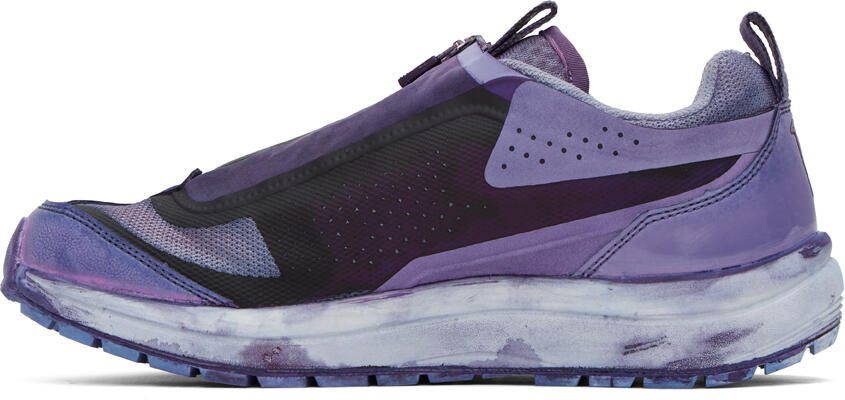 11 by Boris Bidjan Saberi Purple Salomon Edition Bamba 2 Low Sneakers - Picture 3