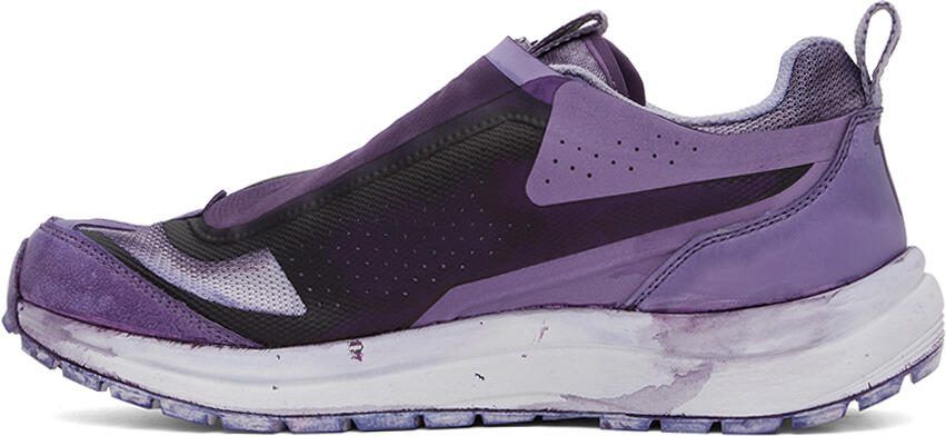11 by Boris Bidjan Saberi Purple Salomon Edition Bamba 2 Low Sneakers - Picture 3