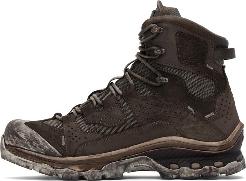11 by Boris Bidjan Saberi Taupe Salomon Edition 2 GTX Boots - Picture 3