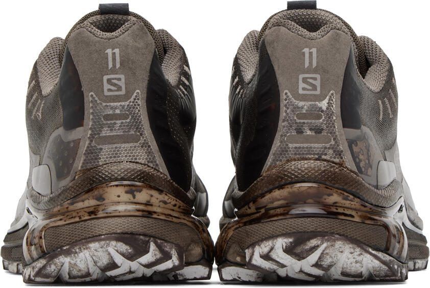 11 by Boris Bidjan Saberi Taupe Salomon Edition Bamba 5 Sneakers