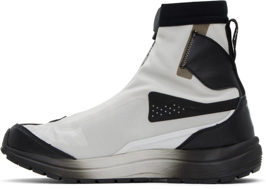 11 by Boris Bidjan Saberi White  Black Salomon Edition Bamba 2 High GTX Sneakers - Picture 4