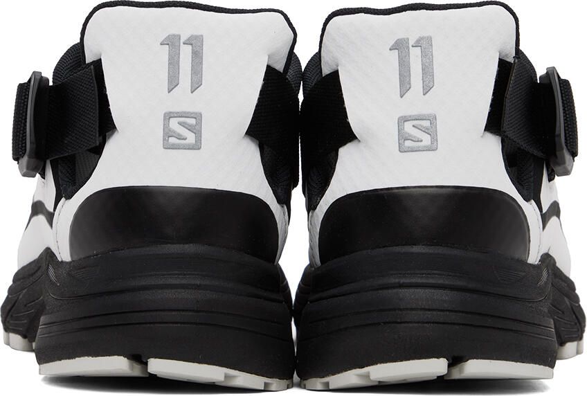11 by Boris Bidjan Saberi White  Black Salomon Edition Bamba 6 Sneakers