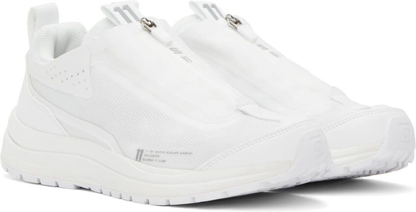 11 by Boris Bidjan Saberi White Salomon Edition Bamba 2 Low Sneakers - Picture 2