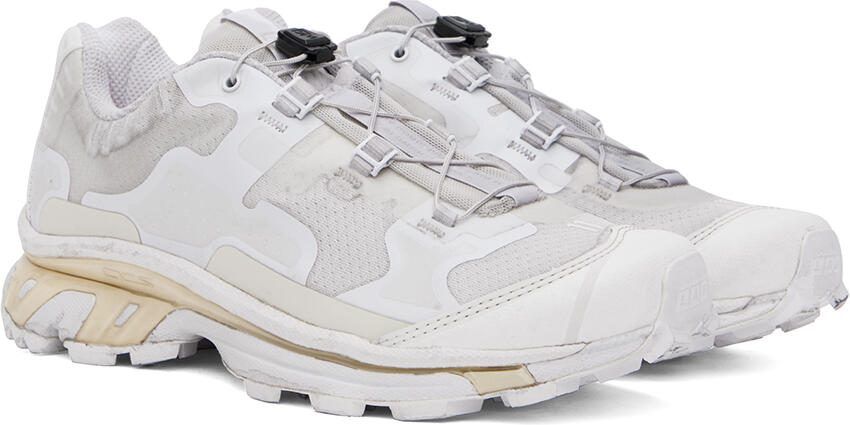 11 by Boris Bidjan Saberi White Salomon Edition Bamba 5 Sneakers - Picture 2
