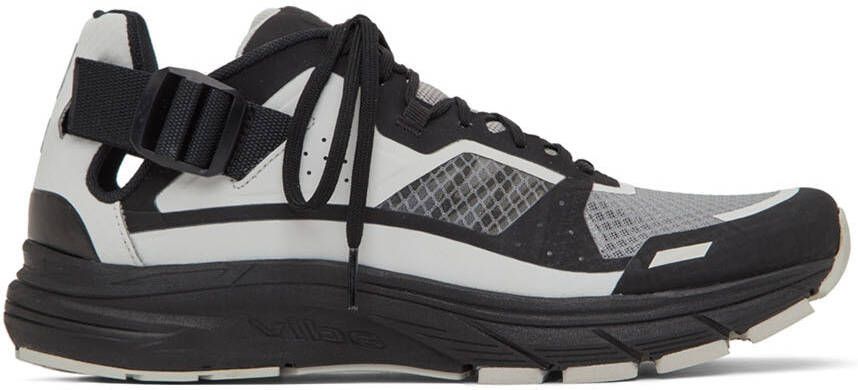 11 by Boris Bidjan Saberi Black  White Salomon Edition 11S Bamba 6 Sneakers - Picture 5