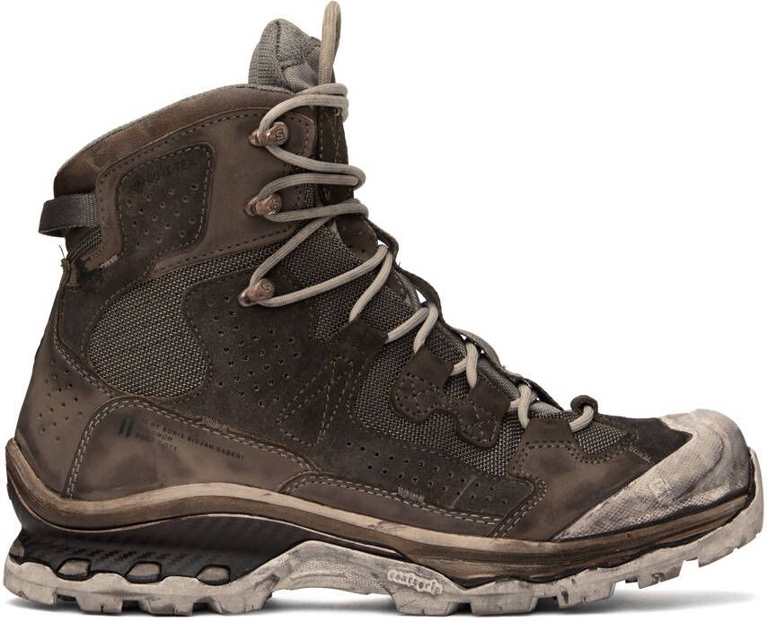 11 by Boris Bidjan Saberi Brown  Gray Salomon Edition Boot2 GTX Boots - Picture 5