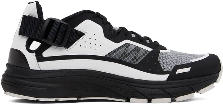 11 by Boris Bidjan Saberi White  Black Salomon Edition Bamba 6 Sneakers - Picture 5