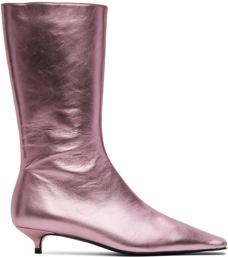 ABRA Pink  Green Lord Boots - Picture 5