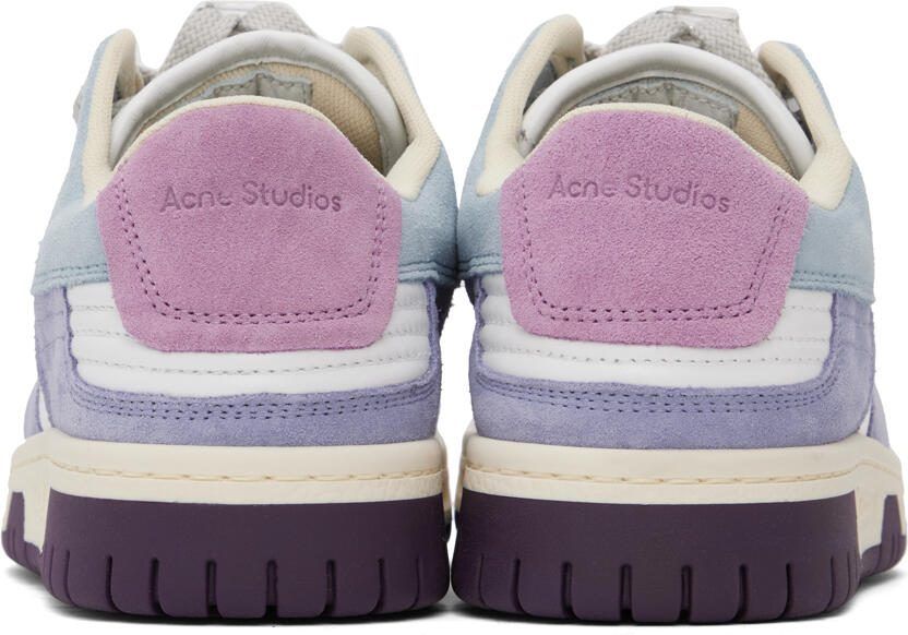 Acne Studios Blue  Purple Preppy Low Sneakers