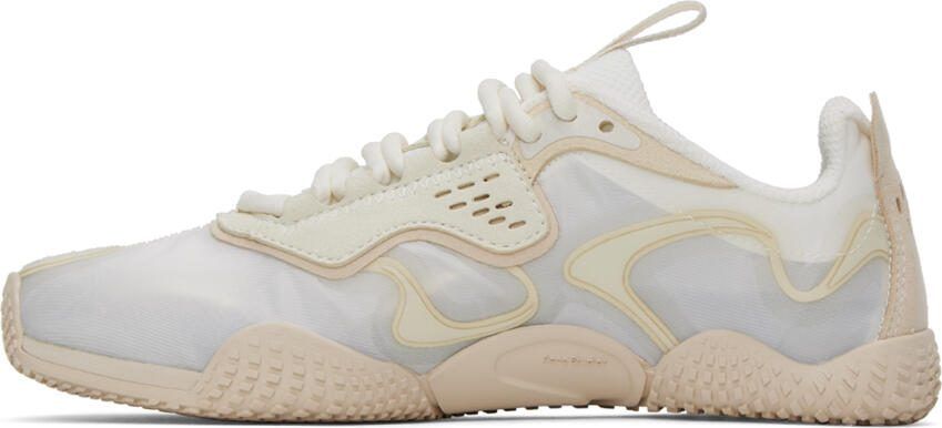 Acne Studios Off-White Ribbon Sneakers - Picture 3