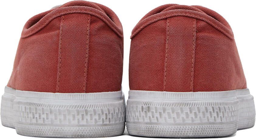 Acne Studios Red Faded Sneakers