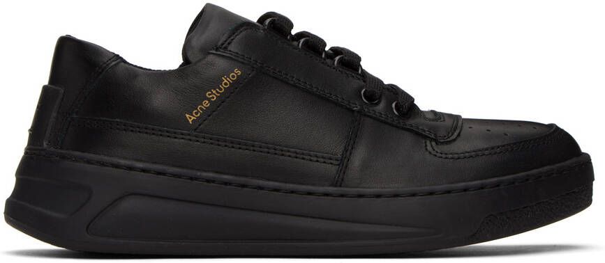 Acne Studios Black Perforated Sneakers - Picture 2