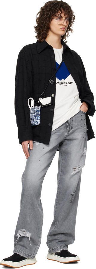 ADER error Black Lad Sneakers - Picture 4
