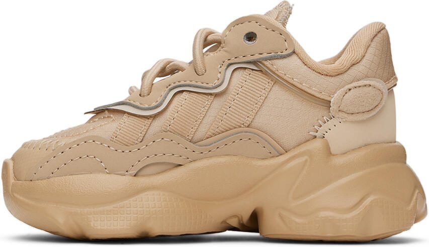 Adidas Kids Baby Beige Ozweego Sneakers - Picture 2