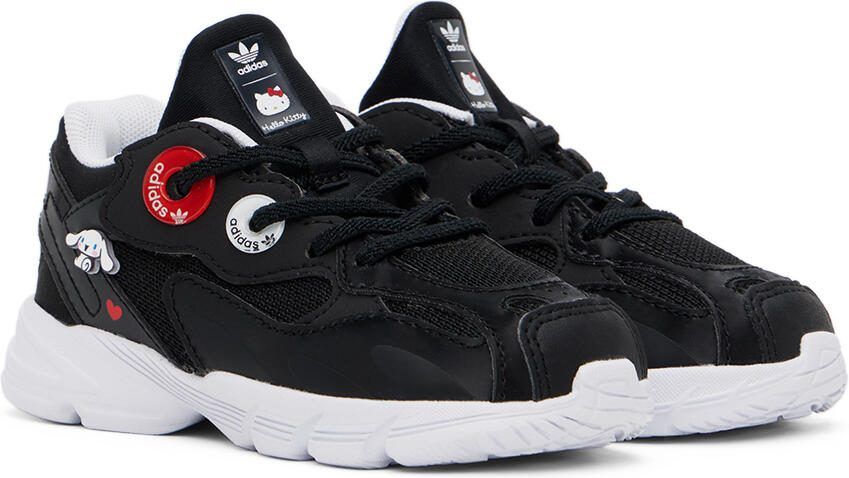Adidas Kids Baby Black Hello Kitty Astir Sneakers - Picture 2