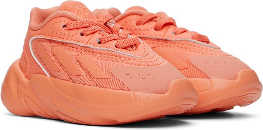 Adidas Kids Baby Orange Ozelia Sneakers - Picture 3