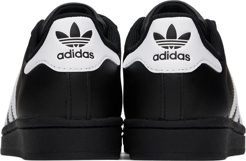 Adidas Kids Black  White Superstar Big Kids Sneakers