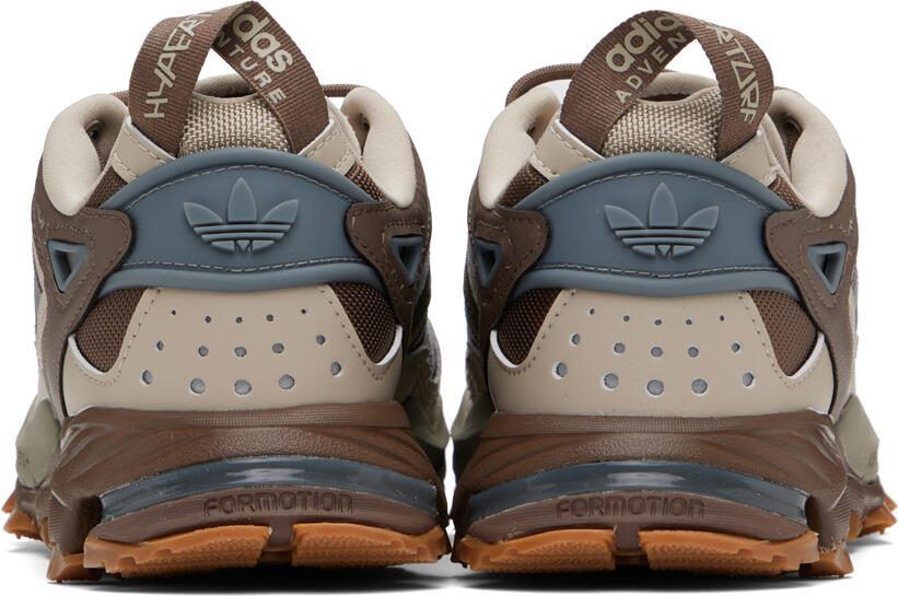 Adidas Originals Beige  Brown Hyperturf Sneakers