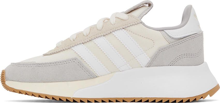 Adidas Originals Beige  Gray Retropy F2 Sneakers - Picture 3