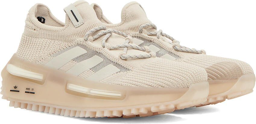 Adidas Originals Beige NMD_S1 Sneakers - Picture 2