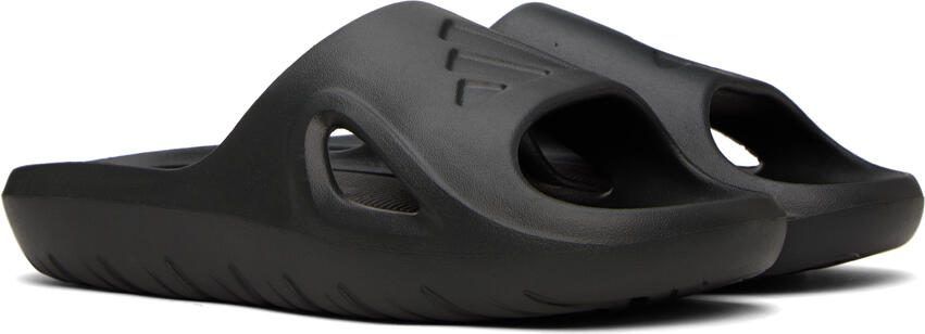 Adidas Originals Black Adicane Slides - Picture 2
