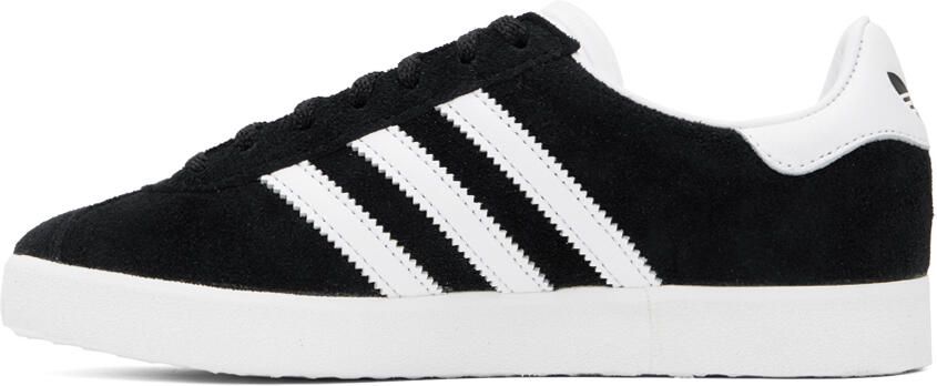 Adidas Originals Black  White Gazelle 85 Sneakers - Picture 3