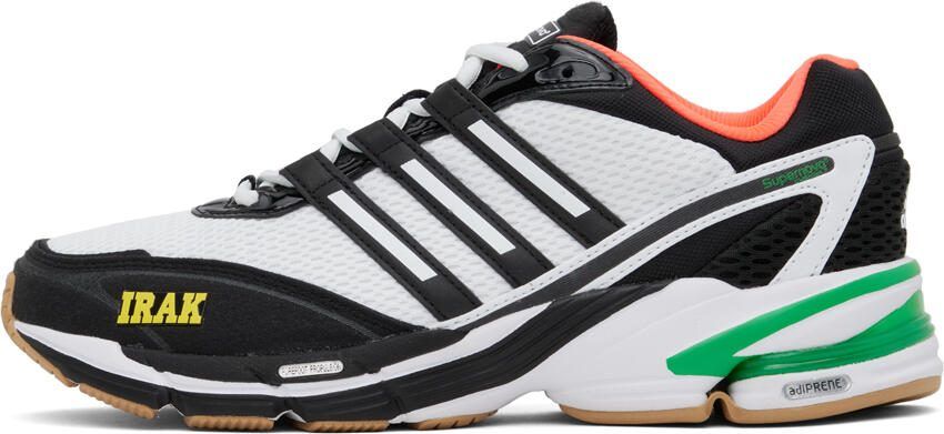 Adidas Originals Black  White Supernova Cushion 7 Irak Sneakers - Picture 3