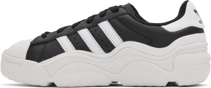 Adidas Originals Black  White Superstar Millencon Sneakers - Picture 3