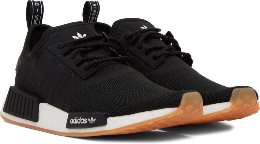Adidas Originals Black  White NMD_R1 Primeblue Sneakers - Picture 2