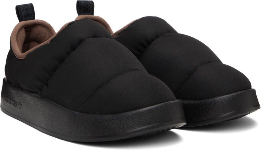 Adidas Originals Black Puffylette Slippers - Picture 2
