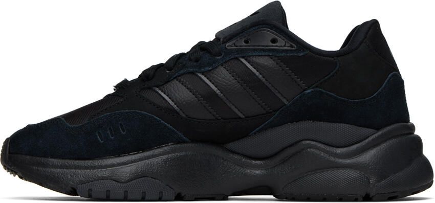 Adidas Originals Black Retropy F90 Sneakers - Picture 3