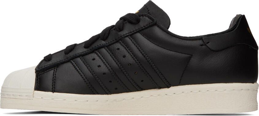Adidas Originals White  Beige Superstar 82 Sneakers - Picture 6
