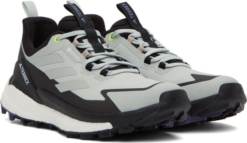 Adidas Originals Gray  Black Free Hiker 2.0 Sneakers - Picture 2