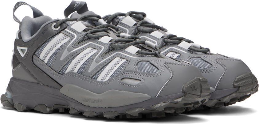 Adidas Originals Gray Hyperturf Sneakers - Picture 2