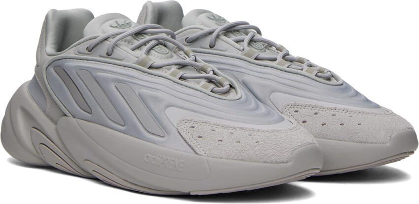 Adidas Originals Gray Ozelia Sneakers - Picture 2