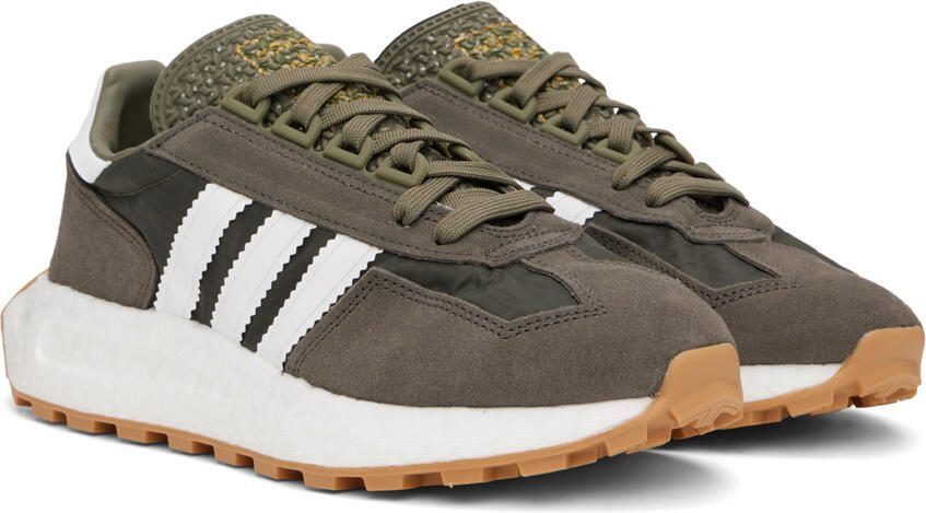 Adidas Originals Khaki Retropy E5 Sneakers - Picture 2