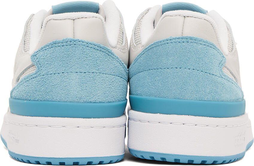 Adidas Originals Off-White  Blue Forum Low Sneakers