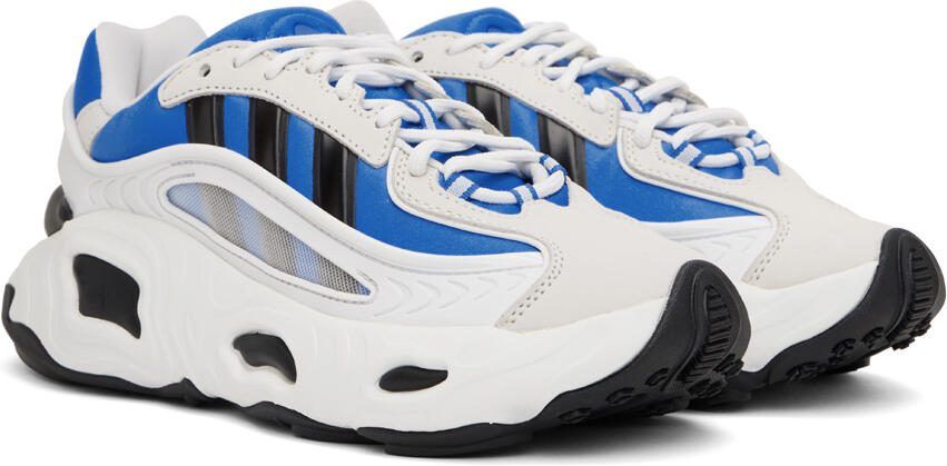 Adidas Originals Off-White  Blue Oznova Sneakers - Picture 2