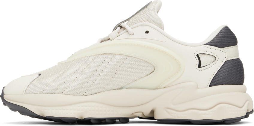 Adidas Originals Off-White  Gray Oztral Sneakers - Picture 3