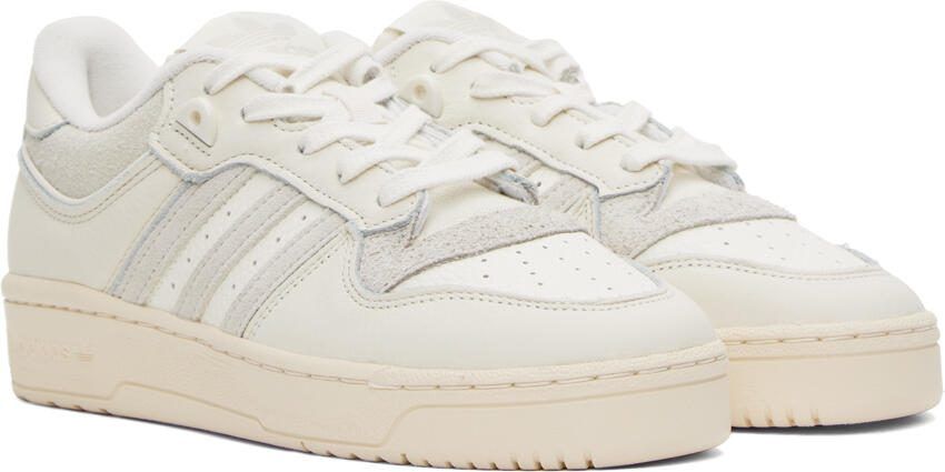 Adidas Originals Off-White  Gray Rivalry 86 Sneakers - Picture 2