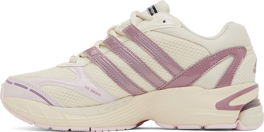 Adidas Originals Off-White  Purple Supernova Cushion 7 Sneakers - Picture 3
