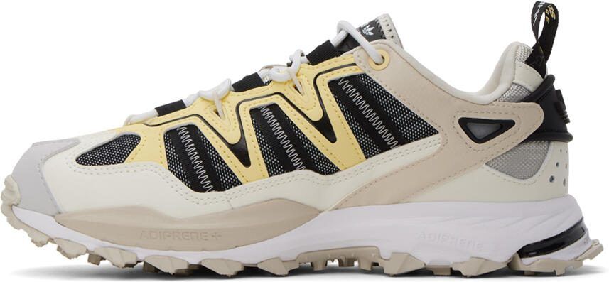 Adidas Originals Off-White  Yellow Hyperturf Sneakers - Picture 3