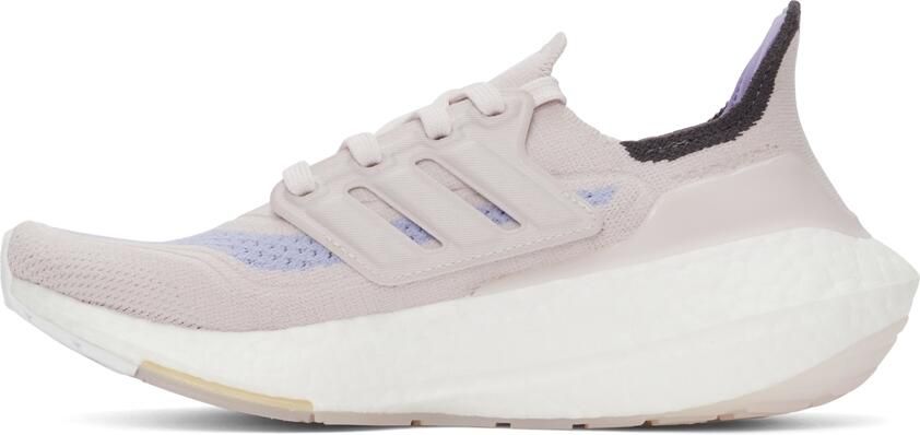 Adidas Originals Pink  Purple Ultraboost 21 Sneakers - Picture 4