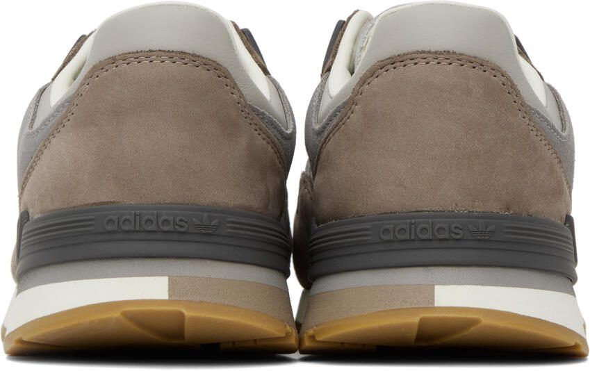 Adidas Originals Taupe  Gray Treziod Sneakers